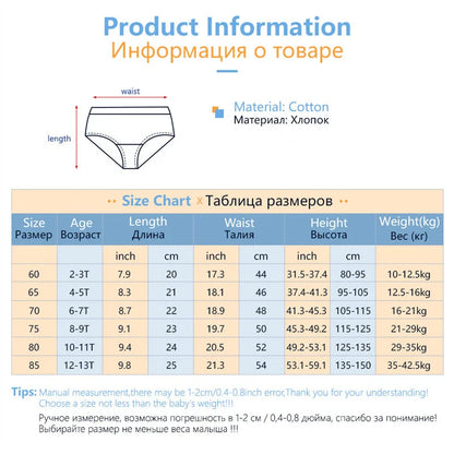 5 Packs/Box Children Underwear Pants Mickey Cartoon Boys Panties Soft Cotton Kids Triangle Panty Breathable Boys Briefs Gift Box