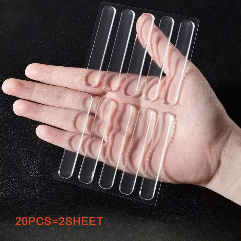 Anti-collision Stickers Household Door Handle Silicone Pad Wall Anti-collision Bumper Door Stop Mute Bar Table Corner Protector