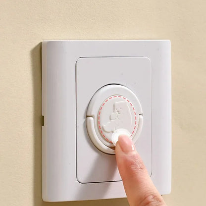 10pcs Baby Safety Socket Covers Child Electric Shock Protection Anti-electric Shock Outlet Protectors for Home Security