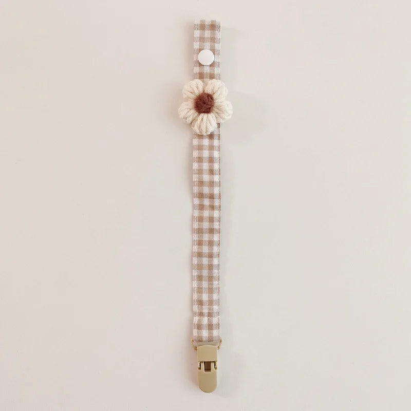 Baby Pacifier Clip Chain Cute Cartoon Bear Soother Pacifier Rope Clips Infant Feeding Strap Nipple Holder Babies Accessories
