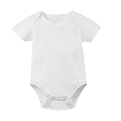 100%Cotton Baby Boys Girls Romper Short Sleeve Funny Letter Print I Love Mom Dad Jumpsuit Infant Newborn Costume Clothes