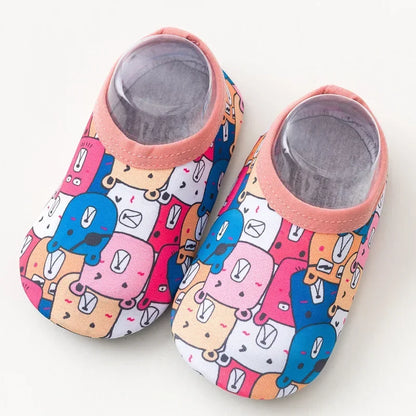 Children Swimming Surf Sports Sneakers Four Season Anti-slip Aqua Swim Floor Socks Baby Kids Cartoon Pool Beach Water Shoes