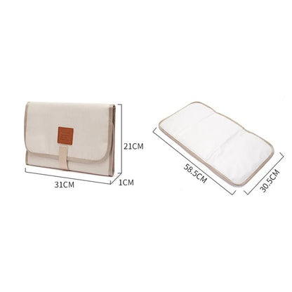 Foldable Baby Diaper Changing Pad Waterproof Newborn Diaper Pad Portable Toddler Changing Table Durable Oxford Baby Diaper Sheet
