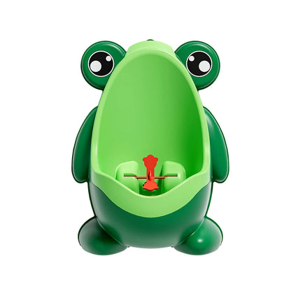 Cute Frog Standing Potty Training Urinal for Boys Toilet with Funny Aiming Target
