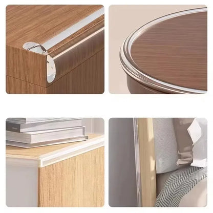 Transparent Table Edge Guard Furniture Corner Protector Strip Household Kid Collision Proof Soft Bumper Strip Baby Safety