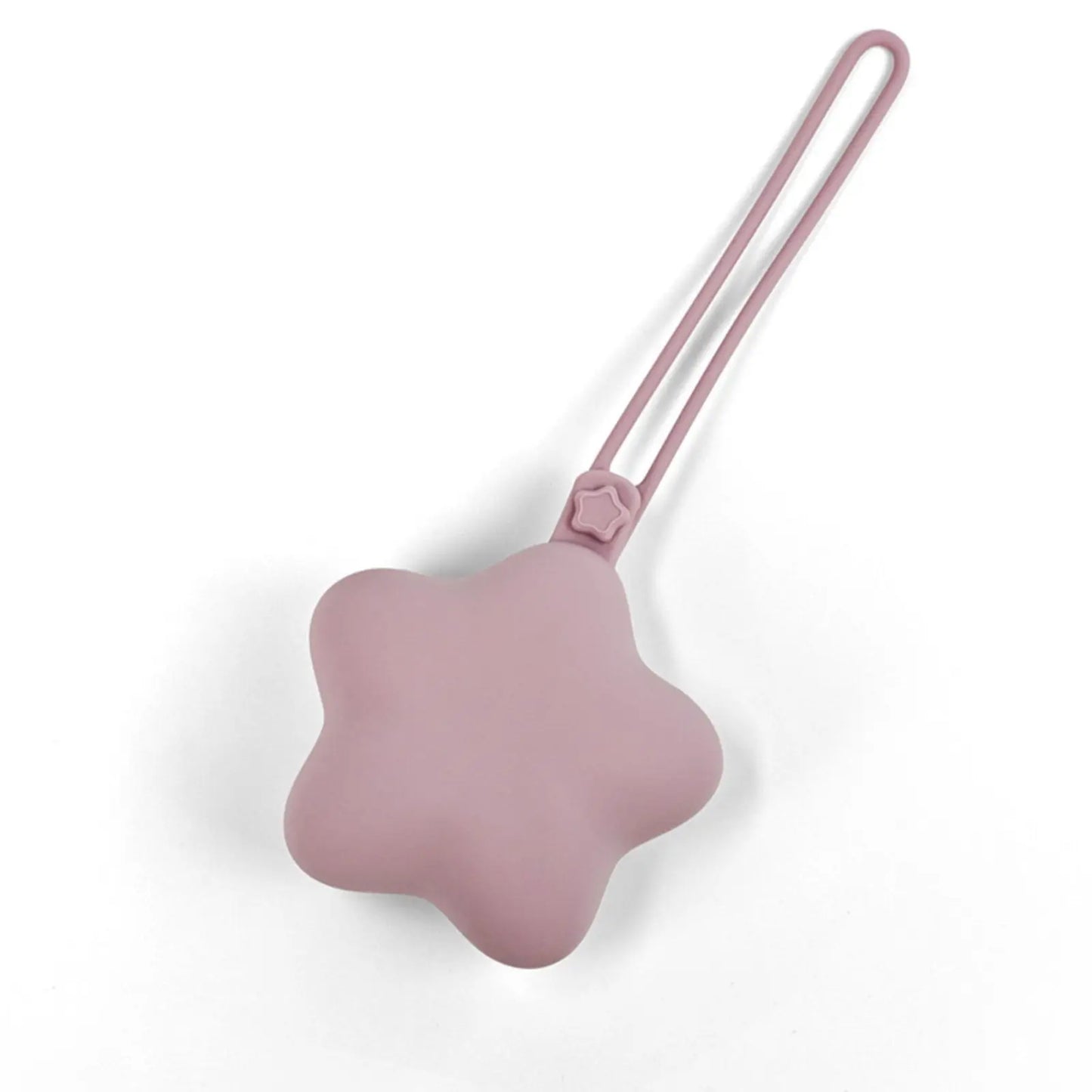 Baby Pacifier Box Portable Stroller Hanging Strap Teether Anti-Drop Star Silicone Soother Storage Box