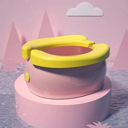 Foldable Portable Potty Training Seat, Travel Baby Toilet Seat, Multifunctional Squatty Potty & Urinal, Lightweight Toilet Pot f