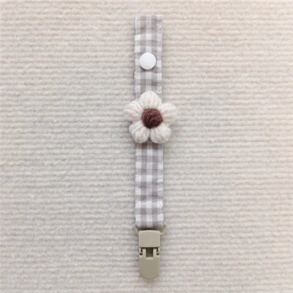 Baby Pacifier Clip Chain Cute Cartoon Bear Soother Pacifier Rope Clips Infant Feeding Strap Nipple Holder Babies Accessories