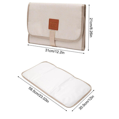 Foldable Baby Diaper Changing Pad Waterproof Newborn Diaper Pad Portable Toddler Changing Table Durable Oxford Baby Diaper Sheet