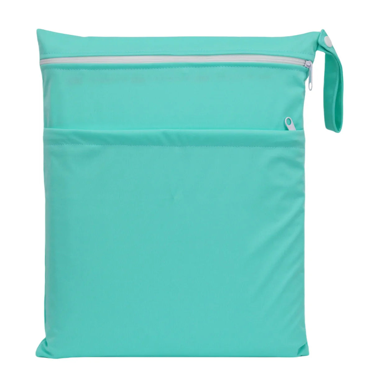[Sigzagor] Wet Dry Bag With Two Zippered Baby Diaper Nappy Waterproof Reusable Washable