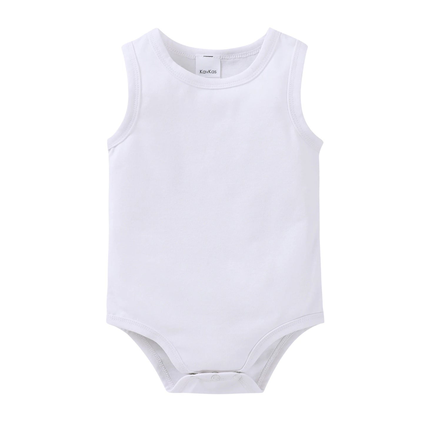 Kavkas Baby Girls Boys Bodysuit 100% Cotton 1 pcs 2 pcs 3 pcs Sling Vest Design Newborn Clothes