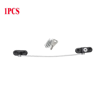 Child Safety Lock Window Lock Stainless Steel Cable Use Screws To Fix Baby Safety Accessories Security Protection