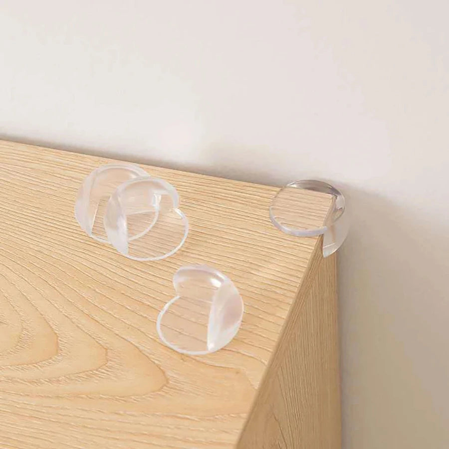 12Pcs Child Baby Safety PVC Protector Table Corner Edge Protection Cover Anticollision Edge & Guards ﻿
