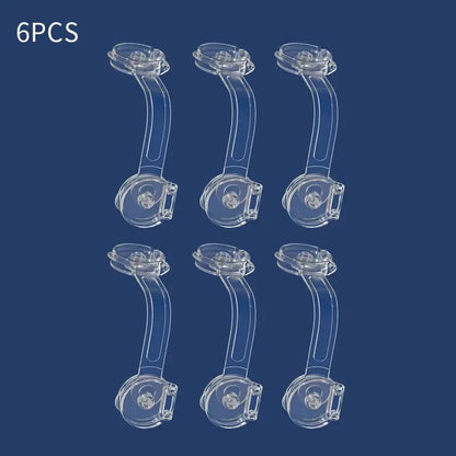 6PCS Baby Cabinet Locks Strap Drawer Child Anti Opening Refrigerator Lock Home Safety Protection Buckle
