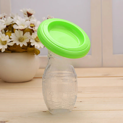 Baby Feeding Manual Breast Pump Partner Breast Collector Automatic Correction Breast Milk Silicone Pumps Maternity Products