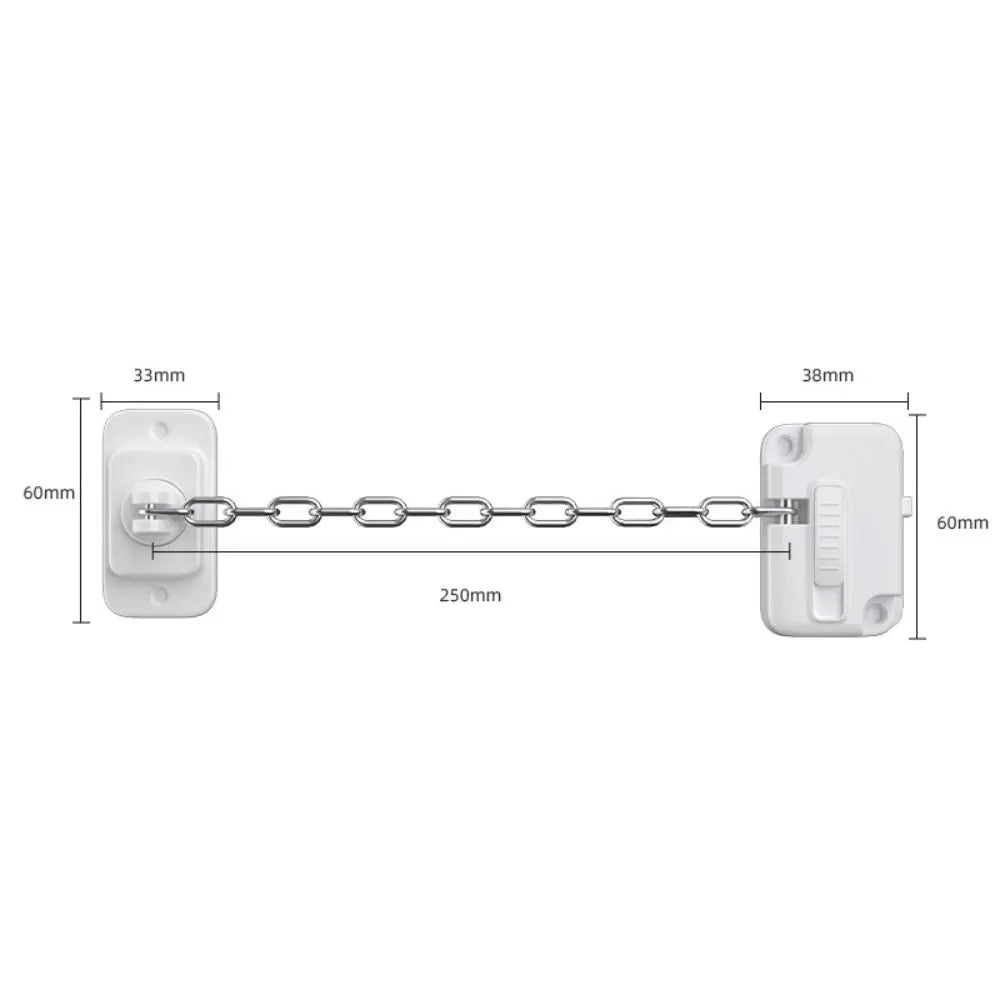 Adjustable Window Kid Security Lock Self Adhesive No Drilling Window Restrictor