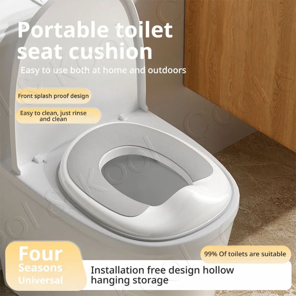 Universal Children's Toilet Seat, Splash-Proof Potty Seat for Boys and Girls