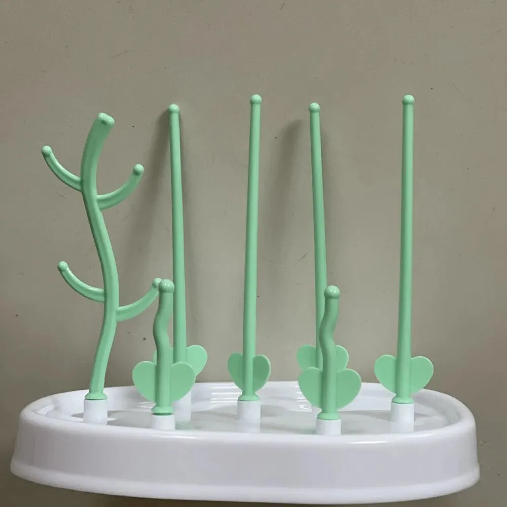 New Creative Tree-shaped Baby Bottle Drying Rack Multifunctional Baby Bottle Drain Rack Detachable Baby Bottle Rack