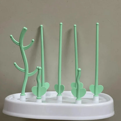 New Creative Tree-shaped Baby Bottle Drying Rack Multifunctional Baby Bottle Drain Rack Detachable Baby Bottle Rack