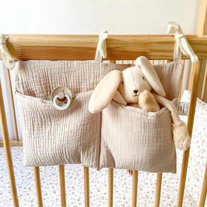 Baby Stuff Organizer Kids Crib Storage Bag Multifunctional Newborn Bed Bag for Children Bedding Diaper Bag Stroller Organizer