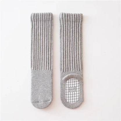Lawadka Newborn Baby Girl Boy Socks Winter Thick Warm Baby Knee High Long Socks for Girls Boys Soft Toddler Sock Anti slip 0-4Y