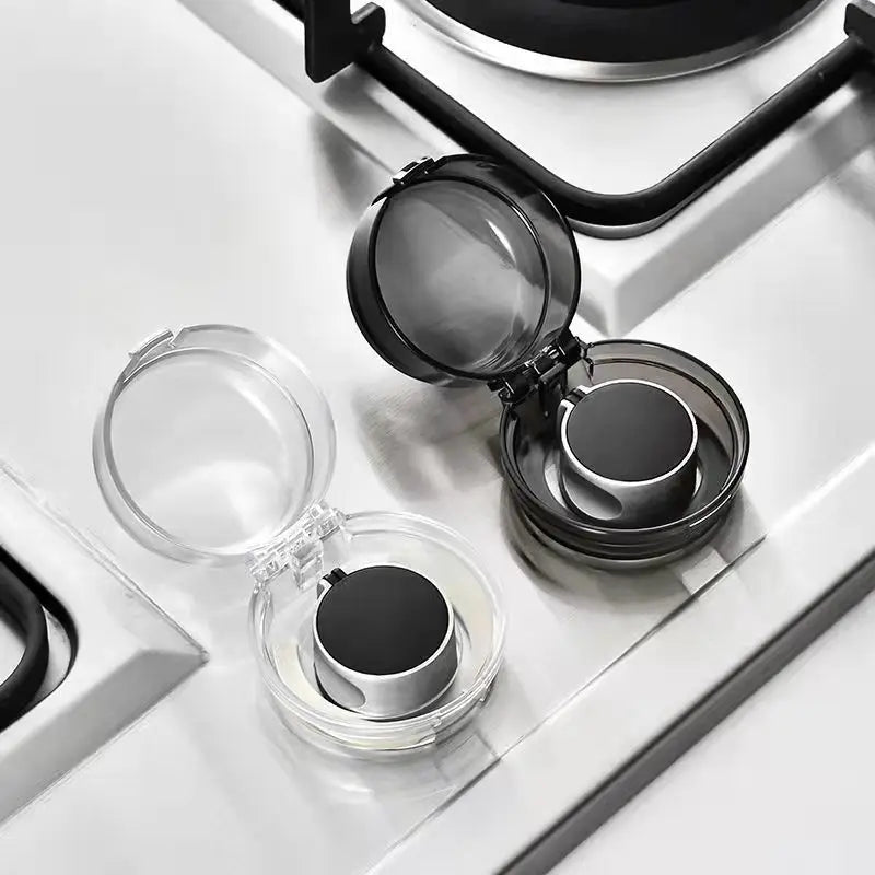 4Pcs Children Security Protection Stove Protector Cover Gas Stove Cover Children Kitchen Safety Baby Safety Lock