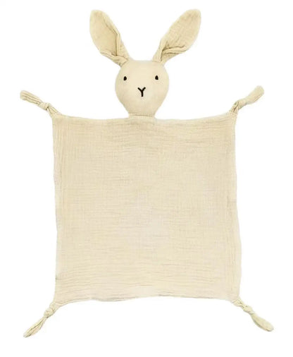 Baby Cotton Muslin Comforter Blanket Soft Newborn Sleeping Dolls Kids Fashion Sleep Toy Soothe Appease Towel Bibs