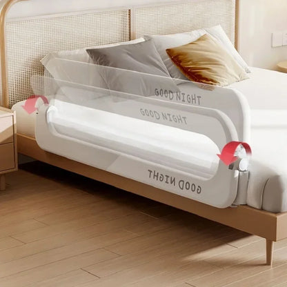 IMBABY Bed Guardrail Anti Fall Baby Safety Bed Barrier Portable Crib Cover Adjustable Bed Rail Guard Bedroom Crib Bumpers